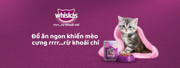 Hình ảnh sản phẩm Whiskas đóng gói