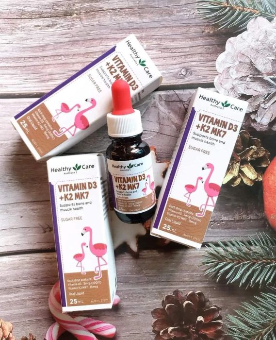 Vitamin D3 K2 MK7 Healthy Care hình ảnh sản phẩm ảnh 2