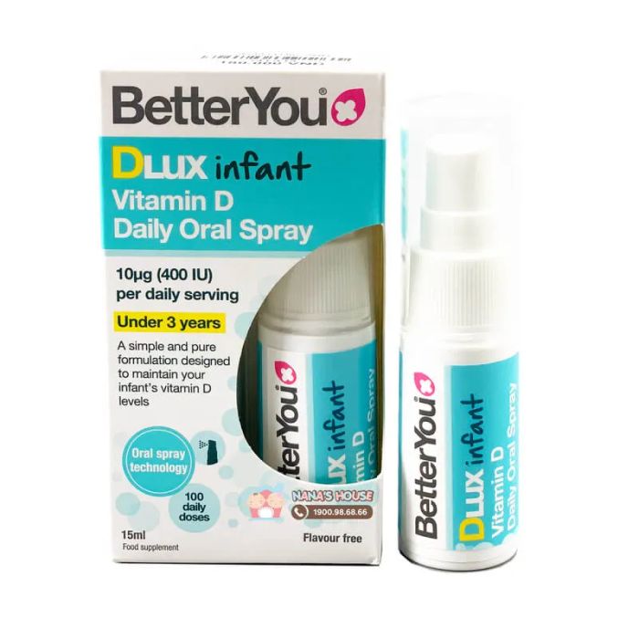 Hình ảnh sản phẩm Vitamin D3 dạng xịt Dlux Infant ảnh 1 – Tinh tế và an toàn cho bé yêu
