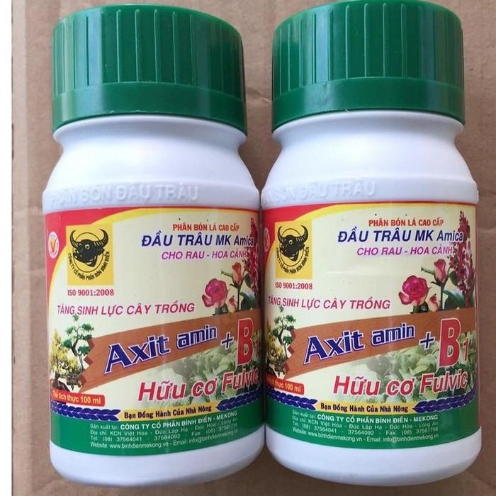 Hình ảnh minh họa Phân Bón Lá Vitamin B1 Đầu Trâu Amica - Ảnh 2
