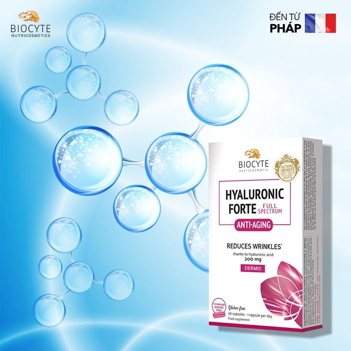 Hình ảnh chi tiết Viên Uống Biocyte Hyaluronic Forte Full Spectrum phiên bản mới