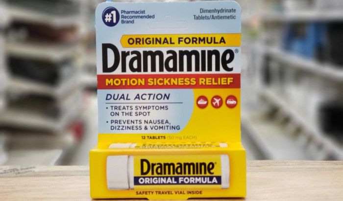 Thuốc chống say tàu xe Dramamine Motion Sickness Relief Original Formula - Hình ảnh 2