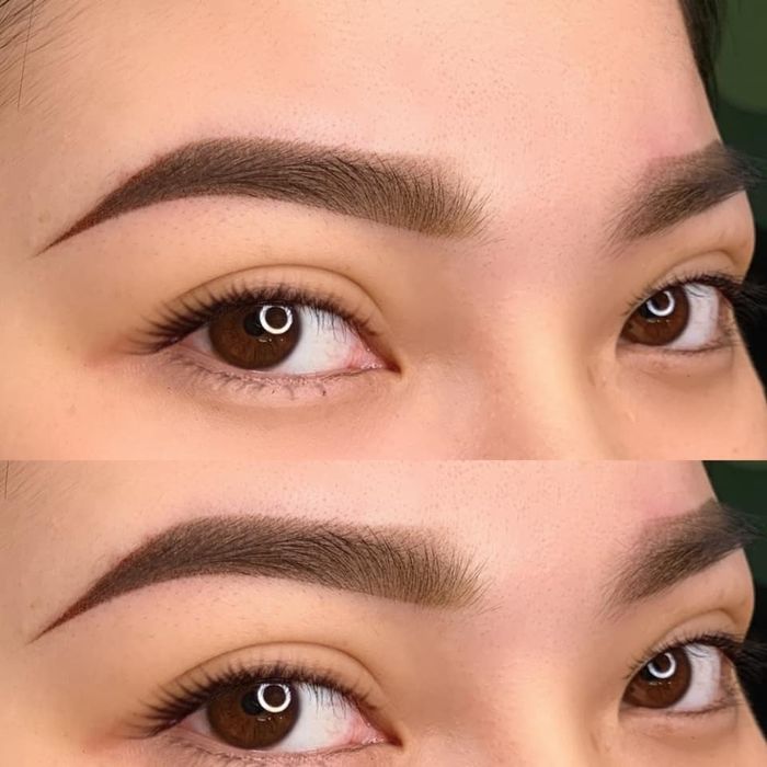 Hình ảnh thực tế phun xăm tại Hằng Nguyễn Beauty Academy - Ảnh 1