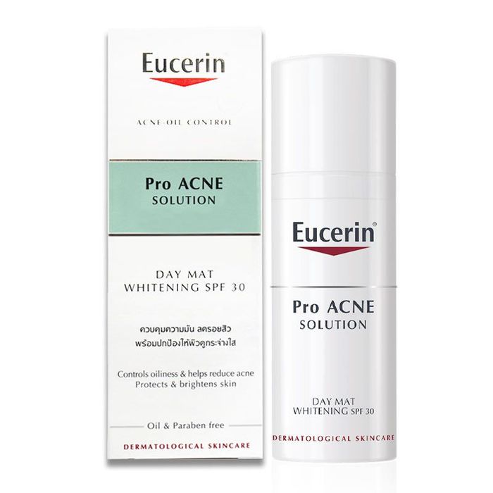 Hình ảnh Eucerin Pro Acne Day Mat Whitening SPF30