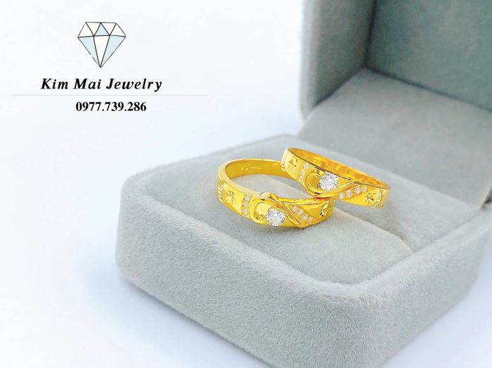 Không gian sang trọng tại Tiệm vàng Kim Mai 1