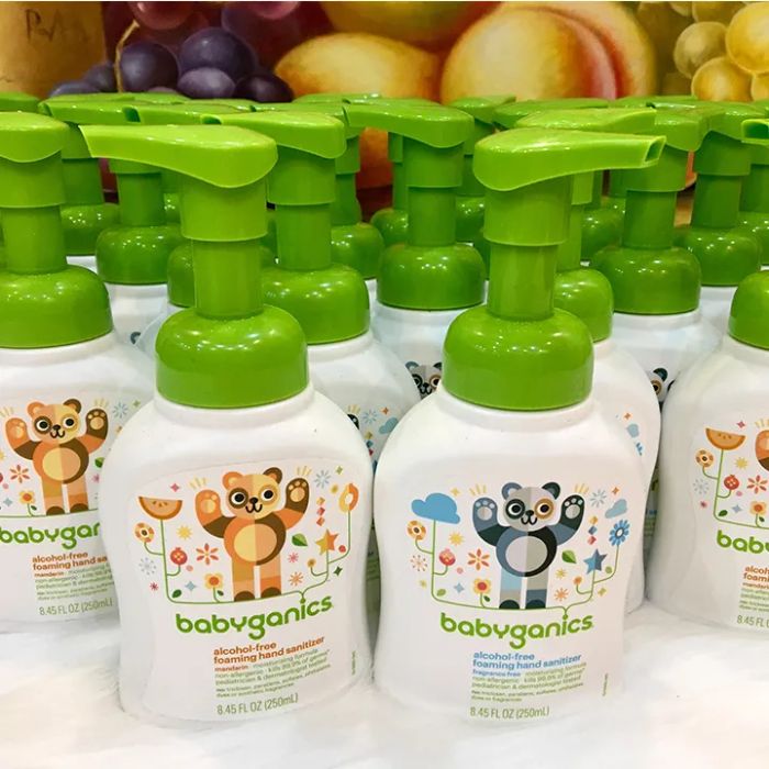 Hình ảnh sản phẩm nước rửa tay Babyganics chính hãng