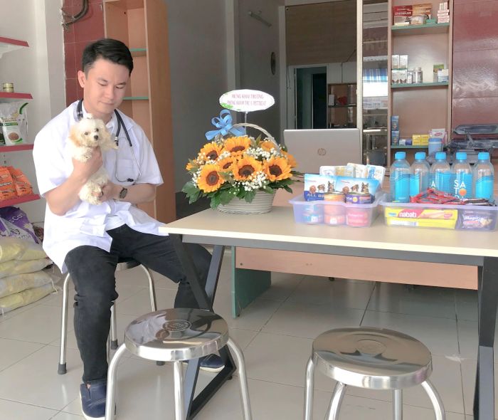 Không gian hiện đại tại Trung tâm thú y Pet Treat