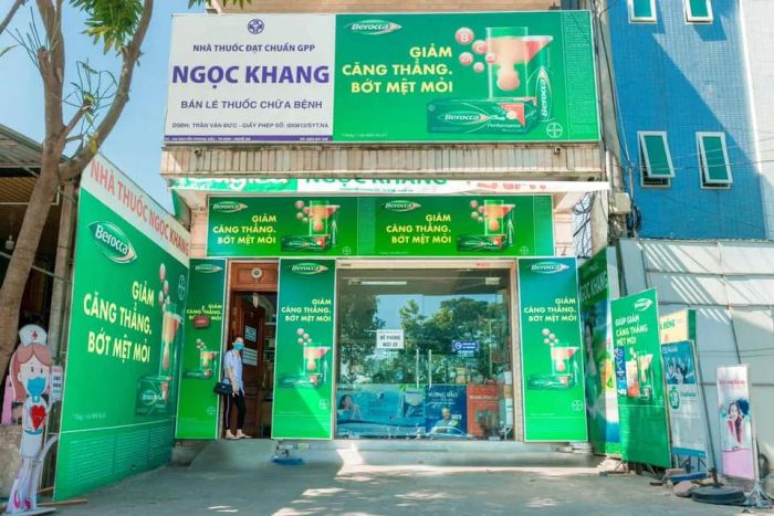 Không gian hiện đại tại Nhà Thuốc Ngọc Khang