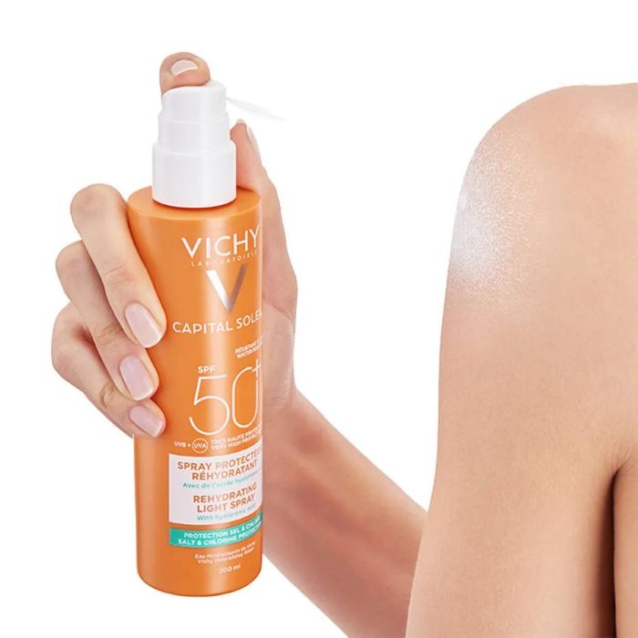 Hình ảnh Xịt Chống Nắng Vichy Capital Soleil Rehydrating phiên bản 2