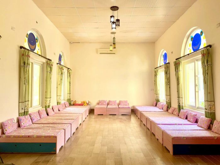 Khoảnh khắc vui chơi đầy màu sắc của các bé tại Trường Mầm Non Việt Thắng
