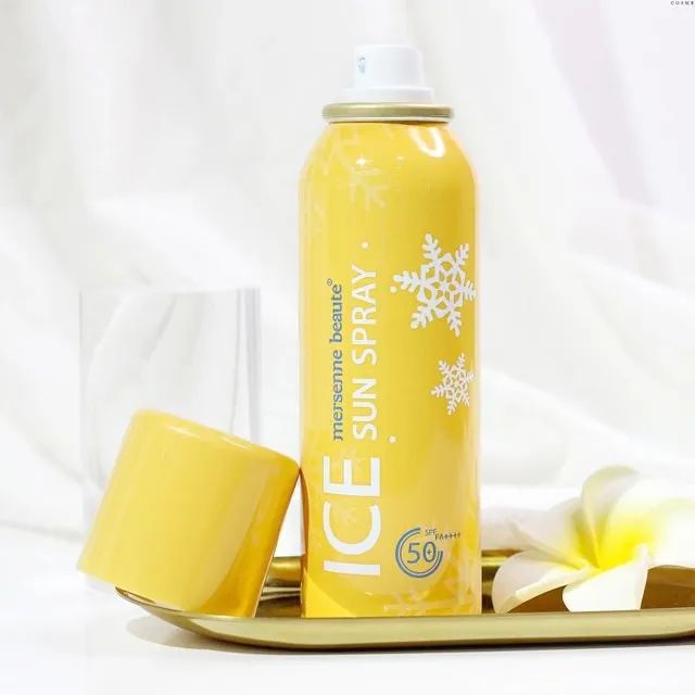 Xịt Chống Nắng Mersenne Beaute Ice Sun Spray SPF50+/PA++++ phiên bản ảnh 1