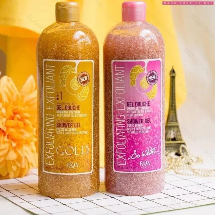 Sữa tắm tẩy tế bào chết Exfoliating - Hình ảnh 2