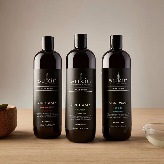 Sukin For Men - Thiết kế tối giản đậm chất Úc