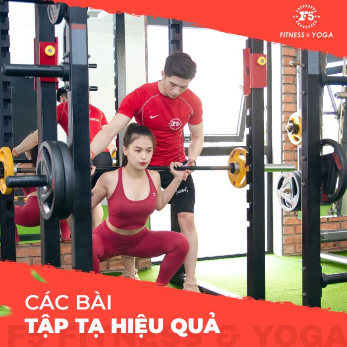 Trải nghiệm tập luyện đỉnh cao tại F5 Fitness & Yoga - Đồng Hới