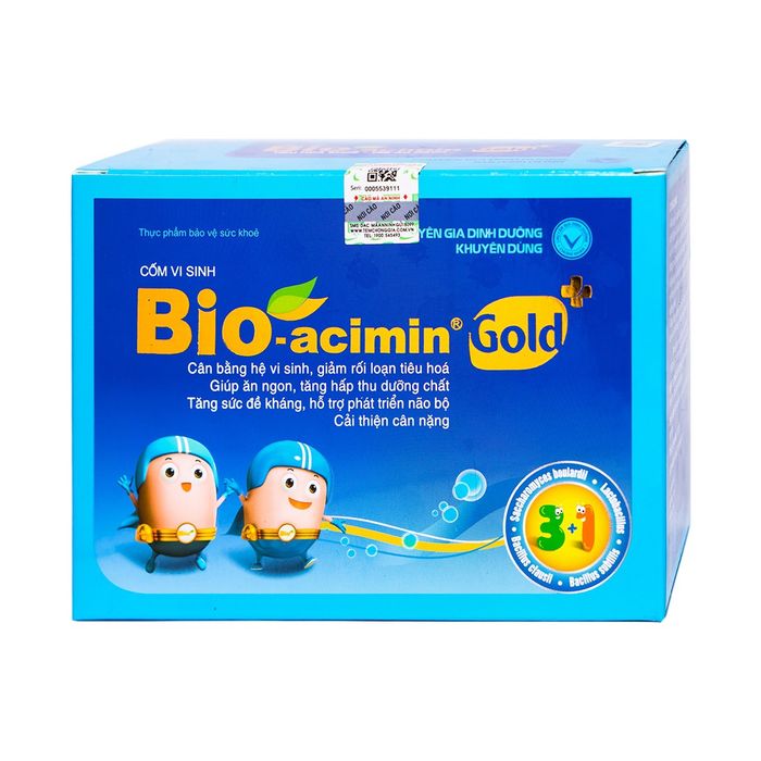 Hình ảnh thực tế Bio-acimin Gold - Người bạn đồng hành của hệ tiêu hóa