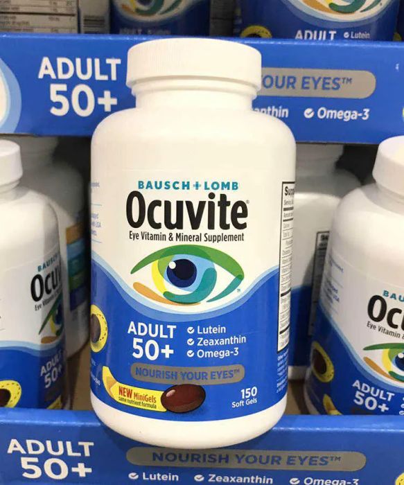 Bausch Lomb Ocuvite Twin Pack - Bộ đôi dưỡng mắt ưu việt, hỗ trợ phòng ngừa các vấn đề về mắt do tuổi tác và môi trường.