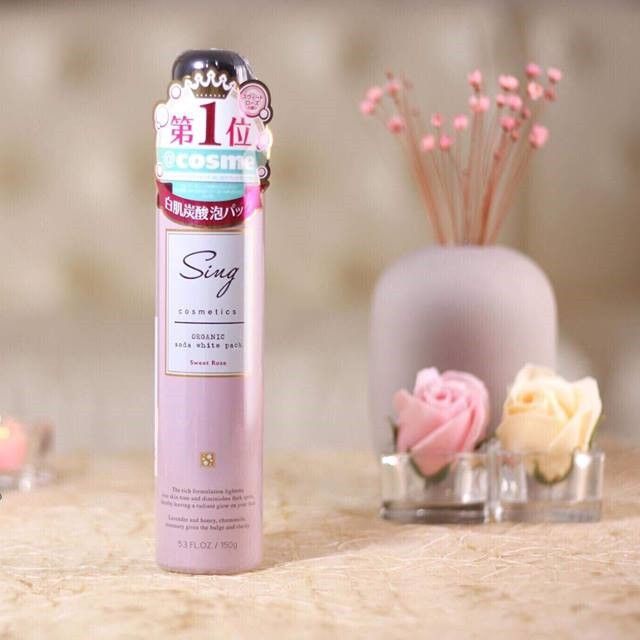 Hình ảnh mặt nạ sủi bọt thải độc Sing Cosmetics Organic Soda White Pack - ảnh 1