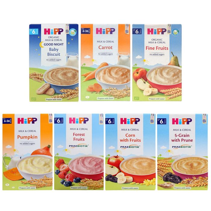 Hình ảnh bột ăn dặm HiPP Organic chính hãng