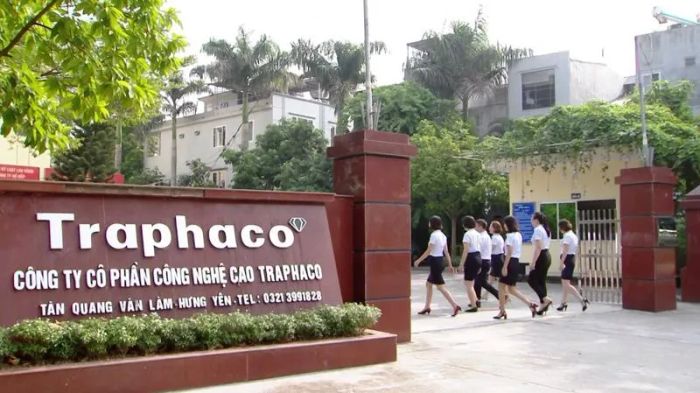 Hình ảnh nhà máy đạt chuẩn GMP-WHO của Traphaco
