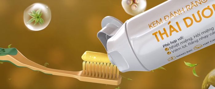 Hình ảnh chi tiết sản phẩm Kem Đánh Răng Dược Liệu Thái Dương - Phiên bản cao cấp