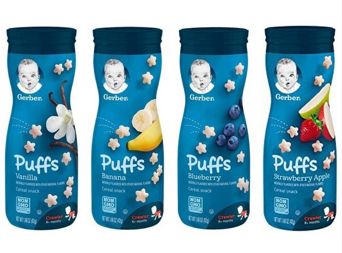 Bánh ăn dặm Gerber - Hình ảnh sản phẩm chính hãng
