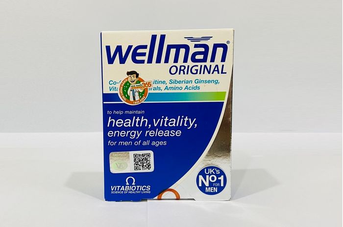 Vitamin tổng hợp cho nam Wellman Original của Anh - Hình Ảnh 1