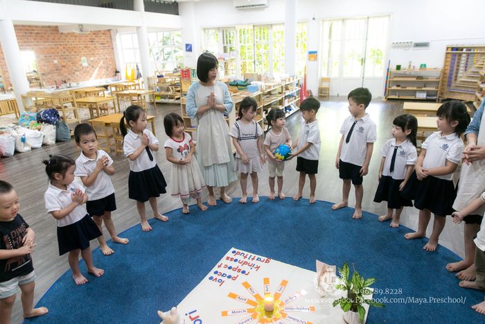 Hình ảnh không gian học tập tại Trường Mầm non Maya Preschool