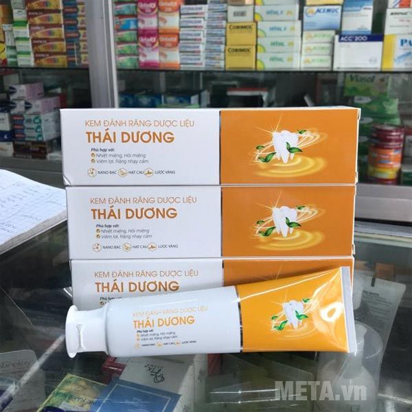 Hình ảnh thực tế Kem Đánh Răng Dược Liệu Thái Dương - Phiên bản cao cấp