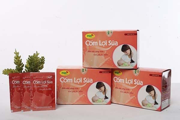 Bộ ảnh chi tiết sản phẩm Cốm Lợi Sữa PQA