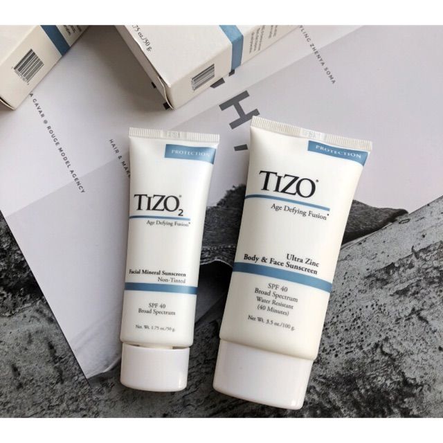 Tizo Ultra Zinc SPF40 - Hình ảnh minh họa số 2 về kem chống nắng vật lý dành cho cả mặt và body