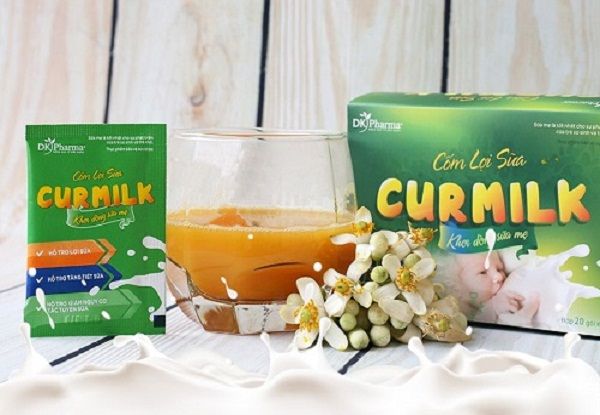 Hình ảnh chân thực về Cốm lợi sữa Curmilk