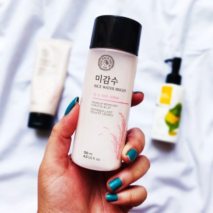 Nước Tẩy Trang Mắt Môi The Face Shop Rice Water ảnh 2