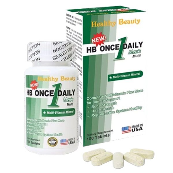 Vitamin tổng hợp cho nam HB Once Daily Men’s - Hình ảnh 1