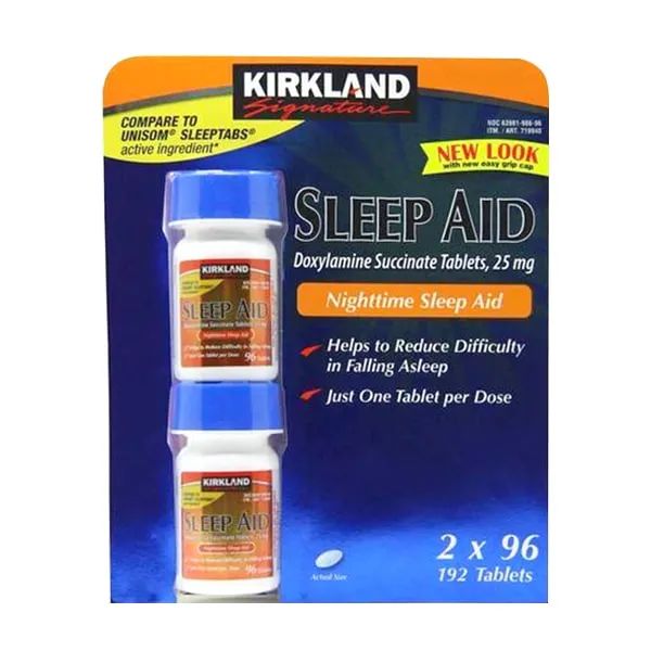 Viên uống hỗ trợ giấc ngủ Kirkland Sleep Aid ảnh 1