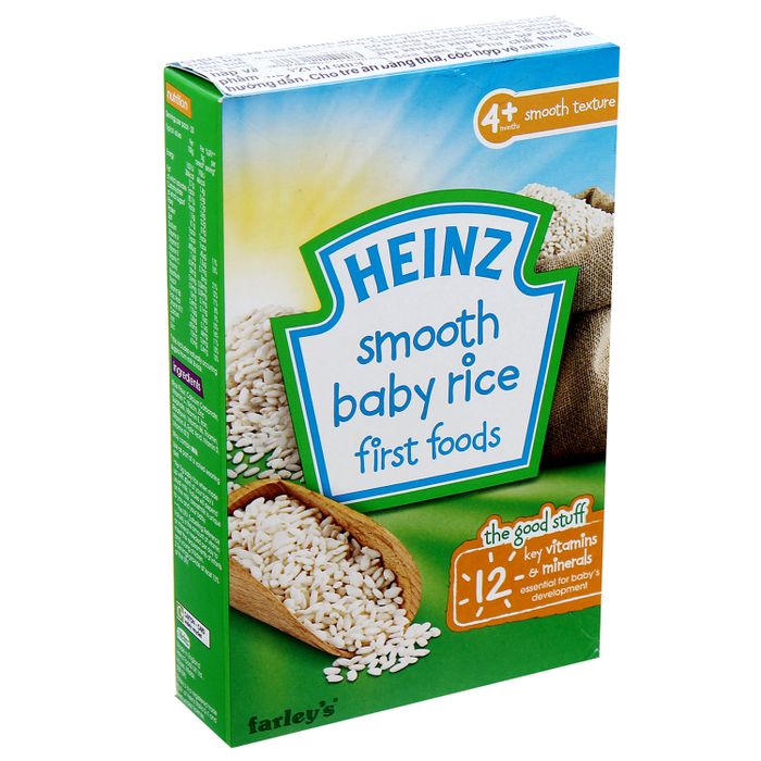 Hình ảnh chân thực về bột ăn dặm Heinz