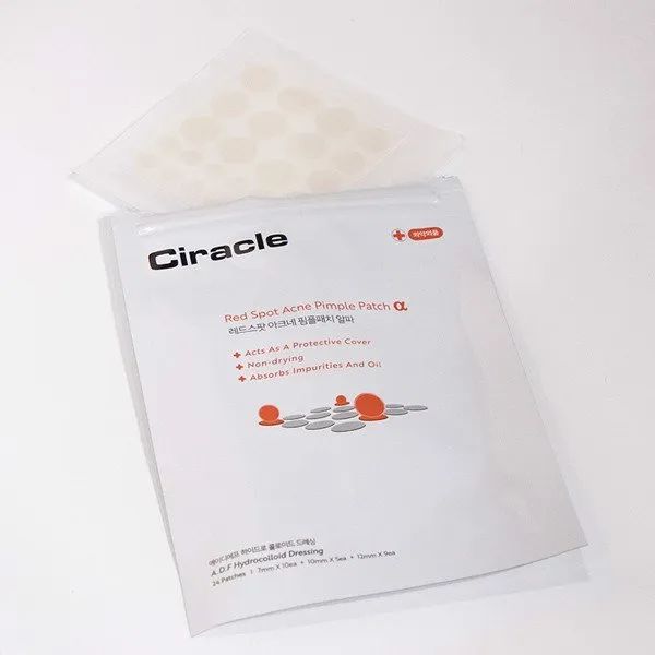 Hình ảnh thực tế miếng dán mụn Ciracle Acne Pimple Master Patch
