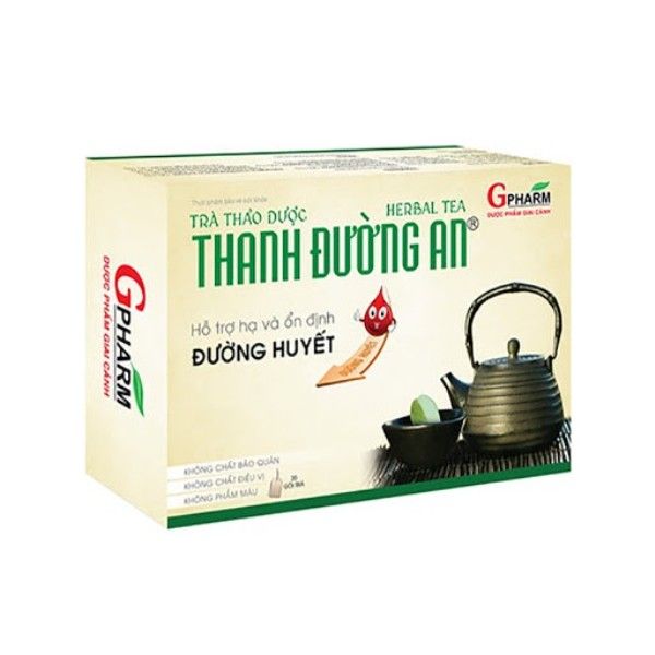 Hình ảnh bao bì Trà Thanh Đường An chính hãng