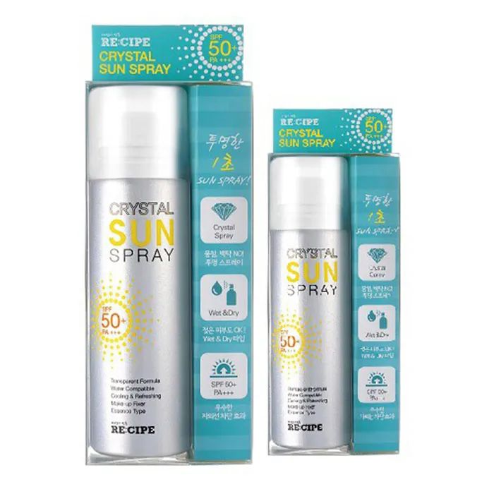 Hình ảnh Xịt Chống Nắng Re:cipe Cosmetics Crystal Sun phiên bản 2