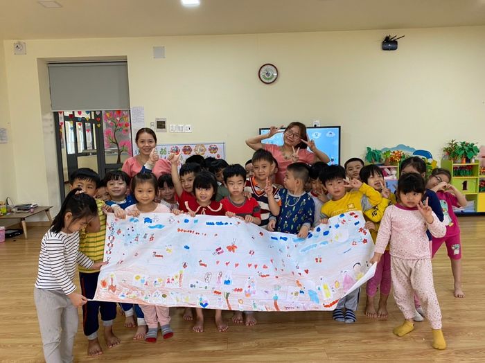 Hoạt động ngoại khóa đầy màu sắc tại Mầm Non Hà Thanh - Ảnh 2