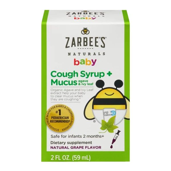 Siro Zarbee's Baby - Ảnh minh họa chi tiết sản phẩm siro tăng đề kháng