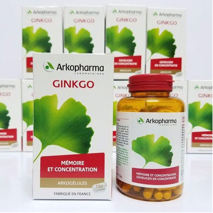 Hình ảnh Ginkgo Arkopharma - Tinh hoa chăm sóc não bộ từ Pháp