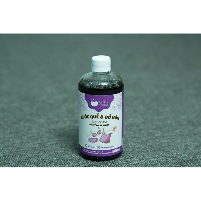 Hình ảnh minh họa nước giặt đồ lót Bồ Hòn Quế Be Bio