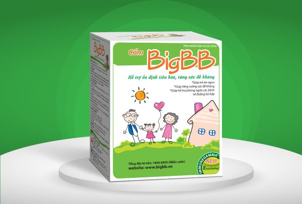 Hình ảnh cốm BigBB chính hãng - Bí quyết cho trẻ ăn ngon tự nhiên