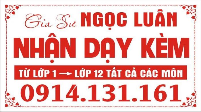 Trung tâm gia sư Ngọc Luân qua góc nhìn chân thực - Nơi ươm mầm tài năng Quảng Ngãi.