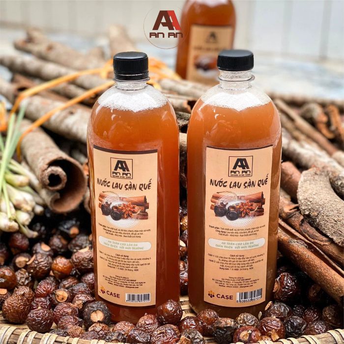 Hình ảnh chai nước lau sàn thảo mộc An An