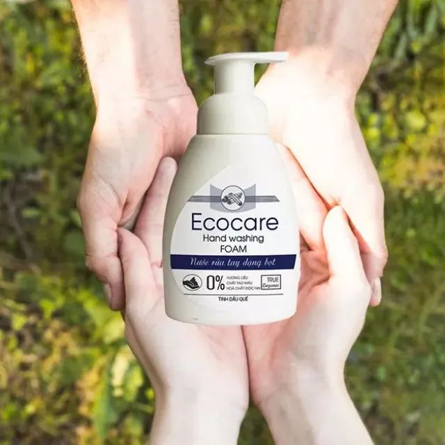 Bộ sưu tập hình ảnh nước rửa tay Ecocare đạt chuẩn hữu cơ Châu Âu