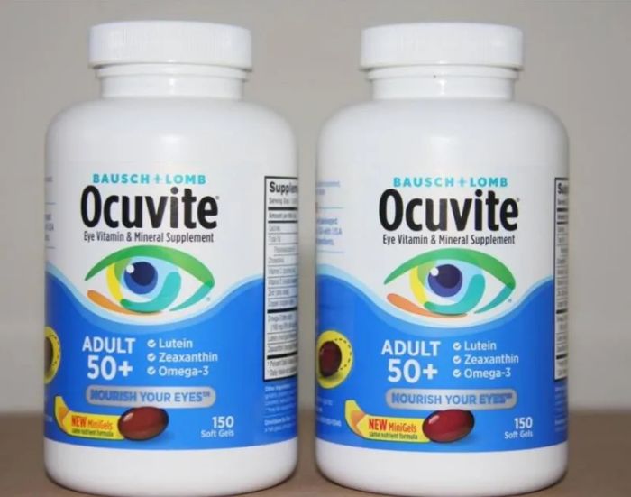 Bausch Lomb Ocuvite Twin Pack - Bộ đôi viên uống bổ mắt đẳng cấp, cung cấp dưỡng chất tối ưu giúp đôi mắt luôn tinh anh và khỏe mạnh.