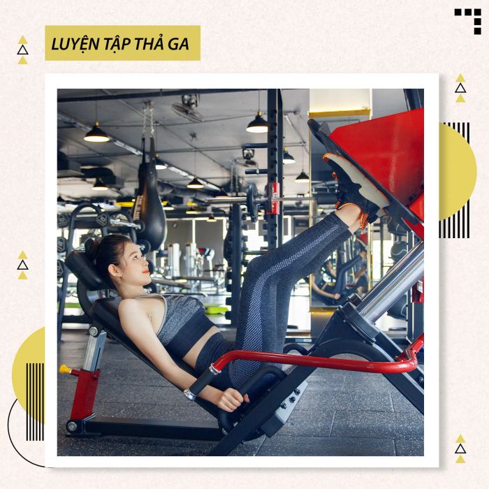 Không gian tập luyện đẳng cấp tại The One Fitness & Yoga Gianh Thúy