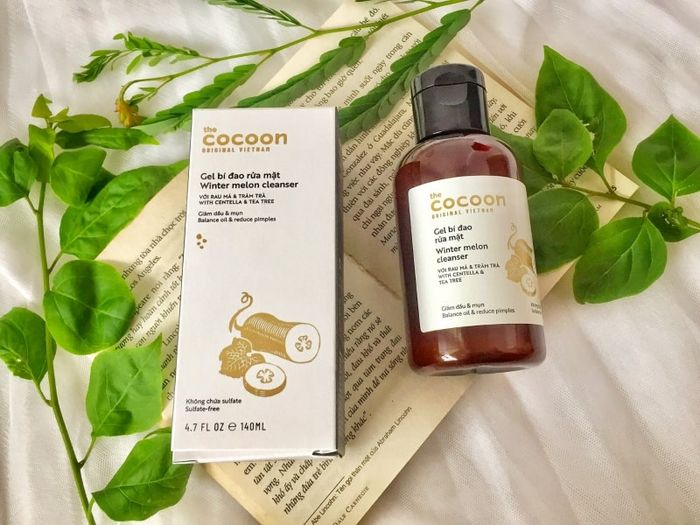 Hình ảnh minh họa Gel rửa mặt bí đao Cocoon Winter Melon Cleanser