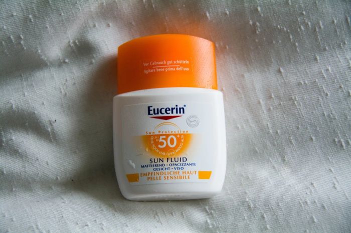 Hình ảnh minh họa kem chống nắng Eucerin Sun Fluid Mattifying SPF 50+ (ảnh 2)